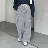 美脚見えイージーワイドデニムパンツ | GeeRA | 詳細画像17 