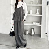 セットアップ風プリーツビスチェキャミサロペ | GeeRA | 詳細画像13 