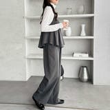 セットアップ風プリーツビスチェキャミサロペ | GeeRA | 詳細画像16 