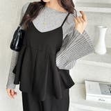 セットアップ風プリーツビスチェキャミサロペ | GeeRA | 詳細画像3 