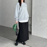 セルフカットプリーツナロースカート | GeeRA | 詳細画像5 