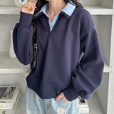 裏起毛ダブル衿スウェット | GeeRA | 詳細画像7 