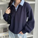 裏起毛ダブル衿スウェット | GeeRA | 詳細画像8 