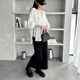 フード付きオーバーサイズシャツ | GeeRA | 詳細画像11 