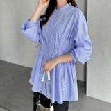 ウエストタックリボンシャツチュニック | GeeRA | 詳細画像11 