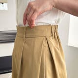 カーブデザインワイドチノパンツ | GeeRA | 詳細画像10 