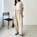 カーブデザインワイドチノパンツ | GeeRA | 詳細画像17 