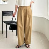 カーブデザインワイドチノパンツ | GeeRA | 詳細画像3 