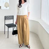 カーブデザインワイドチノパンツ | GeeRA | 詳細画像8 