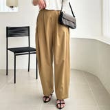 ベージュ | カーブデザインワイドチノパンツ | GeeRA