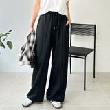 とろみイージーワイドピンタックパンツ | GeeRA | 詳細画像14