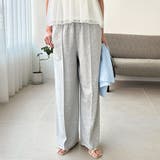 とろみイージーワイドピンタックパンツ | GeeRA | 詳細画像2