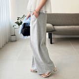 とろみイージーワイドピンタックパンツ | GeeRA | 詳細画像5