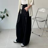 さらっと着やすい!ストライプワイドパンツ | GeeRA | 詳細画像12