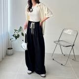 さらっと着やすい!ストライプワイドパンツ | GeeRA | 詳細画像13