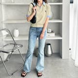 【U.S. POLO ASSN.】衿付ポロニットトップス | GeeRA | 詳細画像18