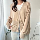 接触冷感!Vネックカーディガン | GeeRA | 詳細画像8