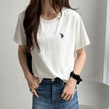 【Ｕ．Ｓ． ＰＯＬＯ ＡＳＳＮ．】接触冷感ワンポイント刺繍Ｔシャツ | GeeRA | 詳細画像8 
