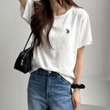【Ｕ．Ｓ． ＰＯＬＯ ＡＳＳＮ．】接触冷感ワンポイント刺繍Ｔシャツ | GeeRA | 詳細画像9 
