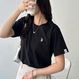 【U.S. POLO ASSN.】接触冷感ワンポイント刺繍Tシャツ | GeeRA | 詳細画像8