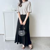 配色メロー5分袖表面感カットソー | GeeRA | 詳細画像18