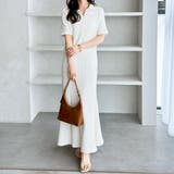 全骨格細見え！表面感素材マーメイドワンピース | GeeRA | 詳細画像10 