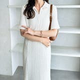 全骨格細見え！表面感素材マーメイドワンピース | GeeRA | 詳細画像13 