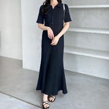 全骨格細見え！表面感素材マーメイドワンピース | GeeRA | 詳細画像15 