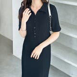 全骨格細見え！表面感素材マーメイドワンピース | GeeRA | 詳細画像18 