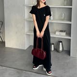 【U. S. POLO ASSN.】アシメネックリブカットソーワンピース | GeeRA | 詳細画像2