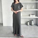 【U. S. POLO ASSN.】アシメネックリブカットソーワンピース | GeeRA | 詳細画像6