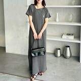 【U. S. POLO ASSN.】アシメネックリブカットソーワンピース | GeeRA | 詳細画像8