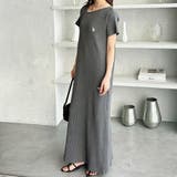 【U. S. POLO ASSN.】アシメネックリブカットソーワンピース | GeeRA | 詳細画像9