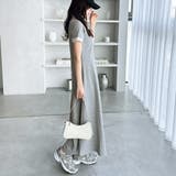 【U.S. POLO ASSN.】レイヤード風ヘンリーネック半袖ワンピース | GeeRA | 詳細画像12