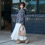 シアーチェックオーバーサイズフードシャツ | GeeRA | 詳細画像23