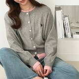 【U.S. POLO ASSN.】レイヤード風バイカラーカーデ | GeeRA | 詳細画像2