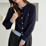 【U.S. POLO ASSN.】レイヤード風バイカラーカーデ | GeeRA | 詳細画像9