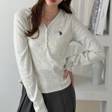 【U.S. POLO ASSN.】Vネックヘンリーリブカットソー | GeeRA | 詳細画像6