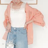 前後２ＷＡＹ幅広レース付キャミソール＜夏服＞ | GeeRA | 詳細画像6 