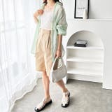 前後２ＷＡＹ幅広レース付キャミソール＜夏服＞ | GeeRA | 詳細画像4 