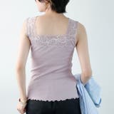 前後２ＷＡＹ幅広レース付キャミソール＜夏服＞ | GeeRA | 詳細画像40 