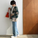 ブロックチェックオーバーカーディガン | GeeRA | 詳細画像12 