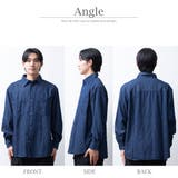 デニムシャツ メンズ シャツ デニム カジュアルシャツ メンズシャツ 綿100 | GENELESS | 詳細画像9 