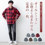 チェックシャツ メンズ 長袖 オーバーサイズ ゆったり チェック シャツ | GENELESS | 詳細画像3