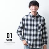 チェックシャツ メンズ 長袖 オーバーサイズ ゆったり チェック シャツ | GENELESS | 詳細画像7