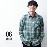 チェックシャツ メンズ 長袖 オーバーサイズ ゆったり チェック シャツ | GENELESS | 詳細画像12