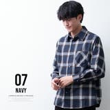 チェックシャツ メンズ 長袖 オーバーサイズ ゆったり チェック シャツ | GENELESS | 詳細画像13