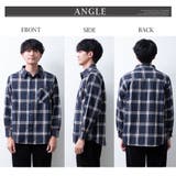 チェックシャツ メンズ 長袖 オーバーサイズ ゆったり チェック シャツ | GENELESS | 詳細画像14