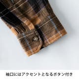 チェックシャツ メンズ 長袖 オーバーサイズ ゆったり チェック シャツ | GENELESS | 詳細画像20
