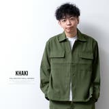 シャツジャケット メンズ CPOジャケット ゆったり ルーズ ジャケット | GENELESS | 詳細画像13 